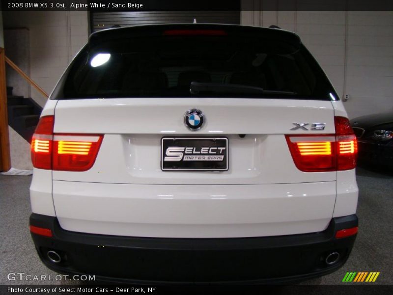Alpine White / Sand Beige 2008 BMW X5 3.0si