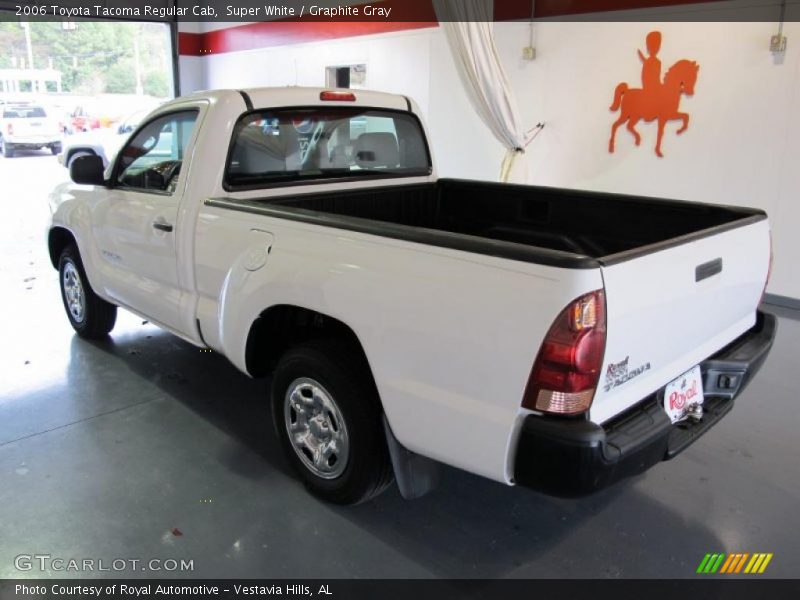 Super White / Graphite Gray 2006 Toyota Tacoma Regular Cab