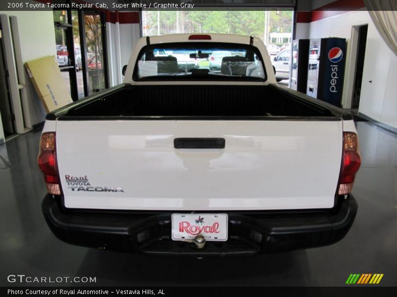 Super White / Graphite Gray 2006 Toyota Tacoma Regular Cab