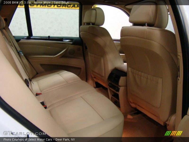 Alpine White / Sand Beige 2008 BMW X5 3.0si