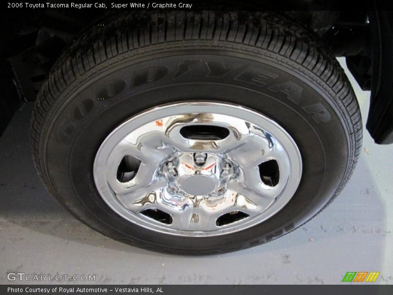 Super White / Graphite Gray 2006 Toyota Tacoma Regular Cab