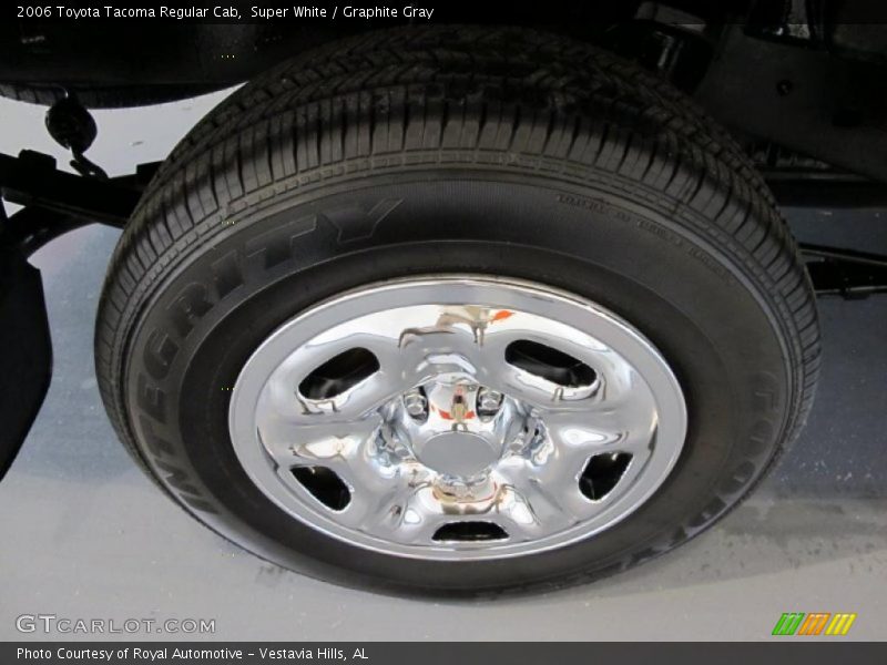 Super White / Graphite Gray 2006 Toyota Tacoma Regular Cab