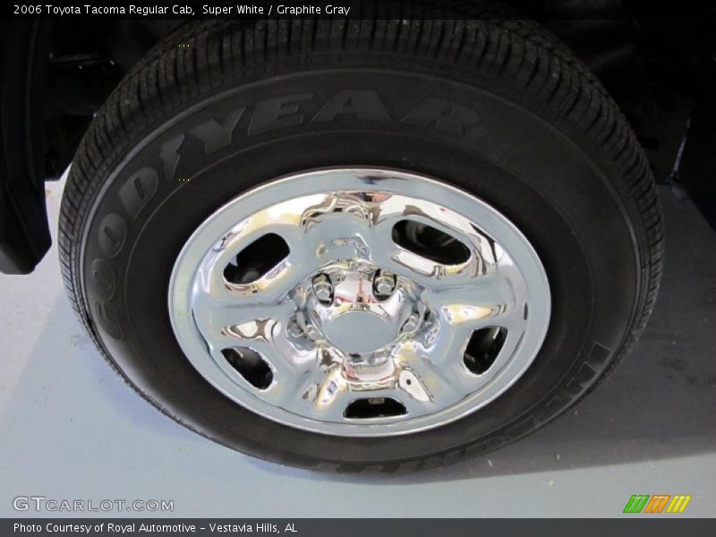 Super White / Graphite Gray 2006 Toyota Tacoma Regular Cab