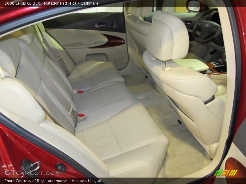 Matador Red Mica / Cashmere 2008 Lexus GS 350
