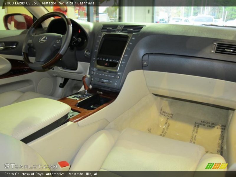 Matador Red Mica / Cashmere 2008 Lexus GS 350
