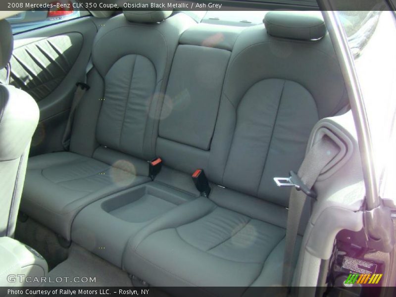 Obsidian Black Metallic / Ash Grey 2008 Mercedes-Benz CLK 350 Coupe