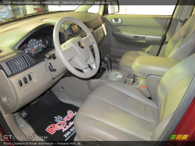 Ultra Red Pearl / Sand Blast Beige 2006 Mitsubishi Endeavor Limited AWD