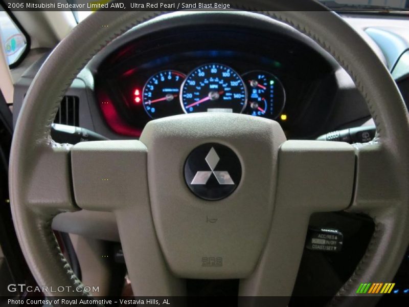Ultra Red Pearl / Sand Blast Beige 2006 Mitsubishi Endeavor Limited AWD