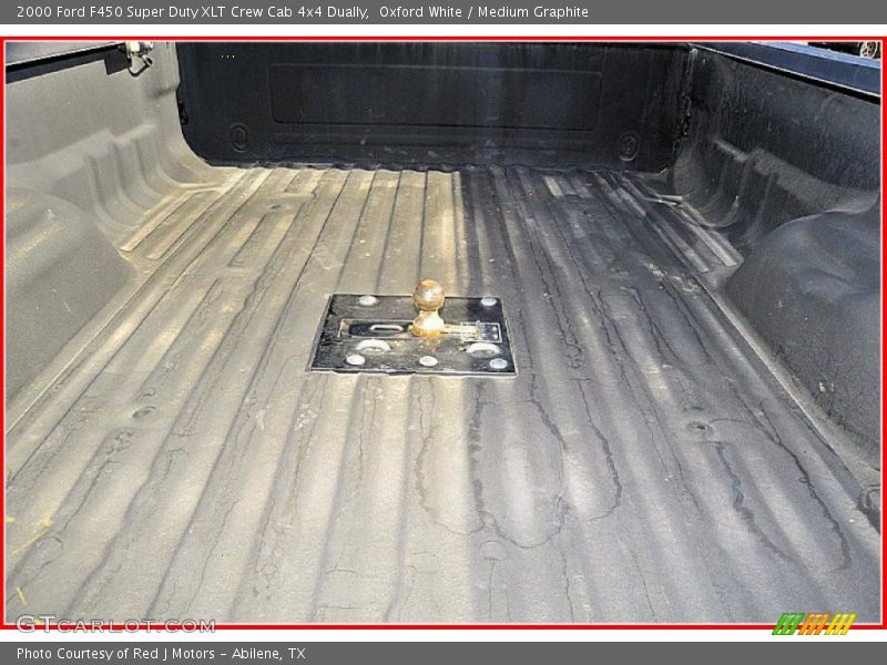 Oxford White / Medium Graphite 2000 Ford F450 Super Duty XLT Crew Cab 4x4 Dually