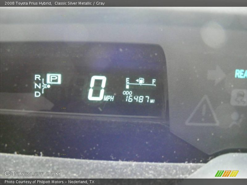 Classic Silver Metallic / Gray 2008 Toyota Prius Hybrid