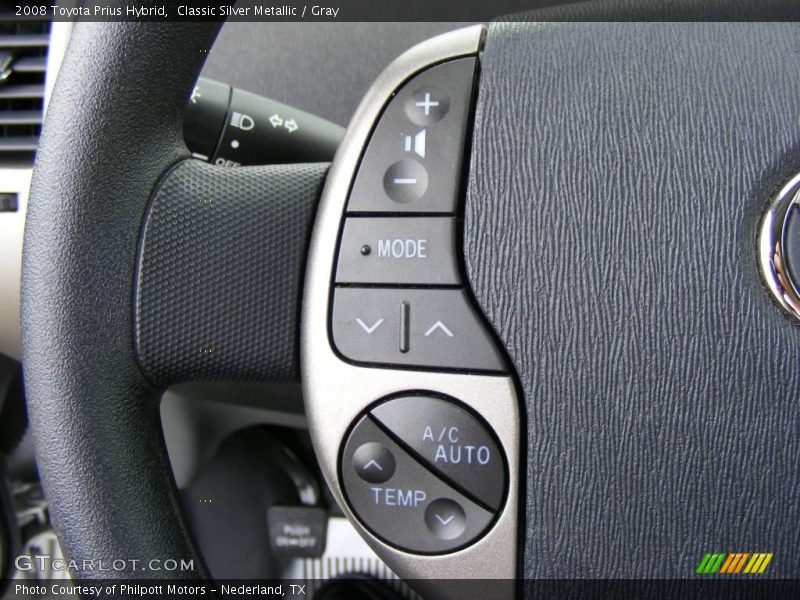 Classic Silver Metallic / Gray 2008 Toyota Prius Hybrid