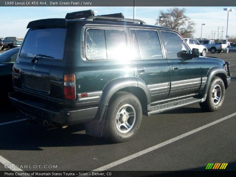 Dark Green Pearl / Ivory 1996 Lexus LX 450 4x4