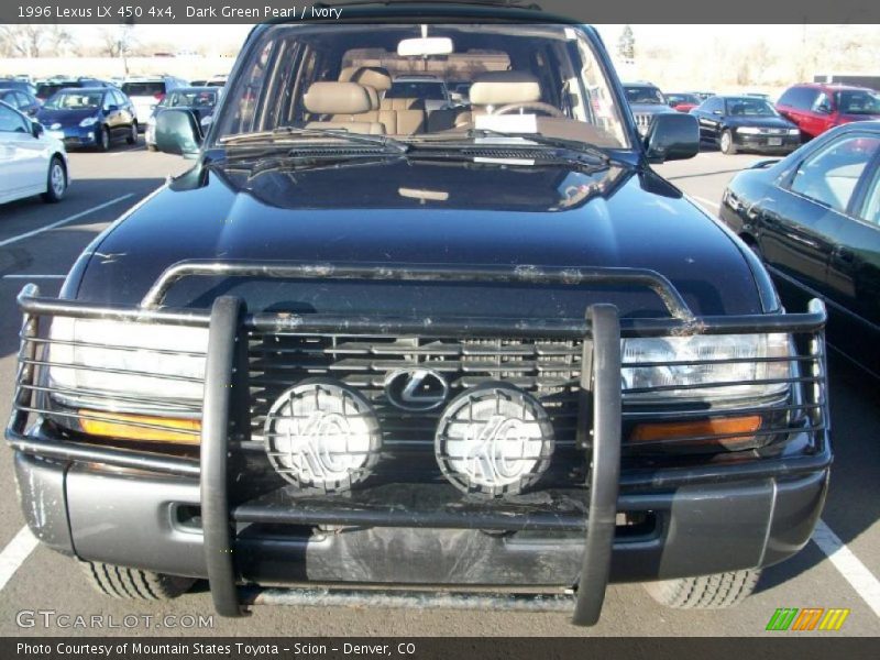 Dark Green Pearl / Ivory 1996 Lexus LX 450 4x4