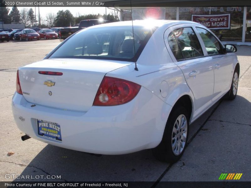 Summit White / Gray 2010 Chevrolet Cobalt LS Sedan