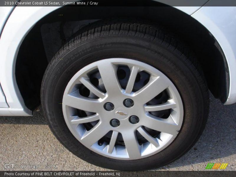 Summit White / Gray 2010 Chevrolet Cobalt LS Sedan