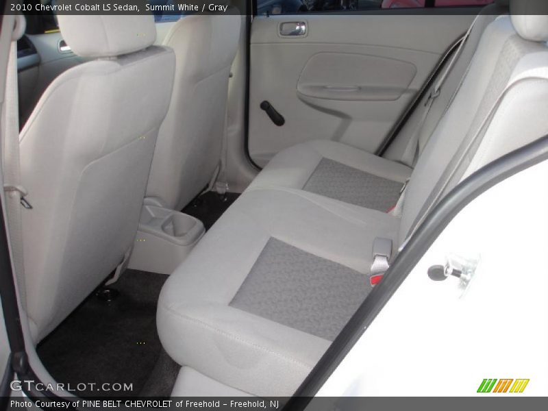 Summit White / Gray 2010 Chevrolet Cobalt LS Sedan