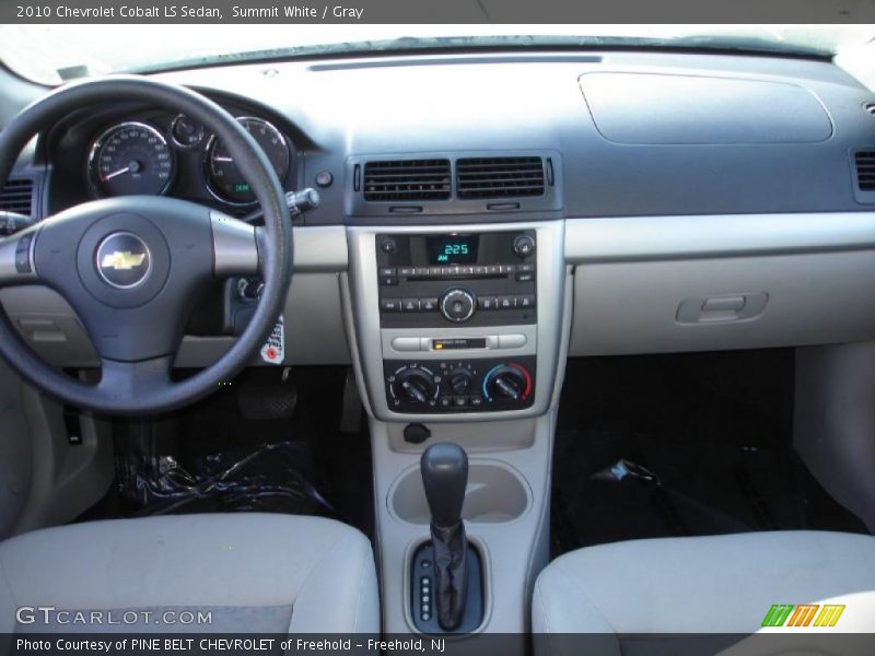 Summit White / Gray 2010 Chevrolet Cobalt LS Sedan