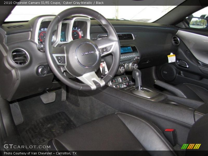 Black Interior - 2010 Camaro SS/RS Coupe 