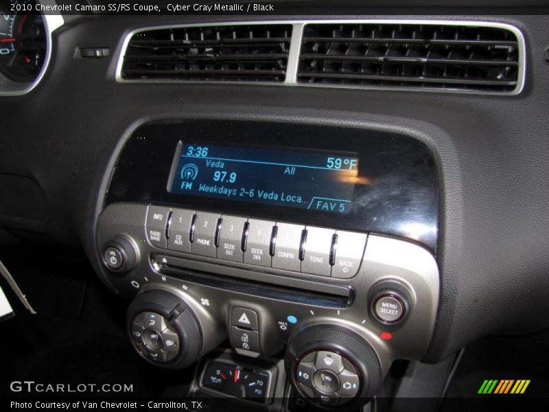 Controls of 2010 Camaro SS/RS Coupe