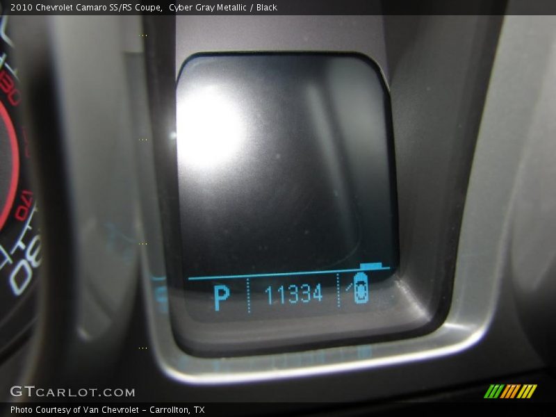 Cyber Gray Metallic / Black 2010 Chevrolet Camaro SS/RS Coupe
