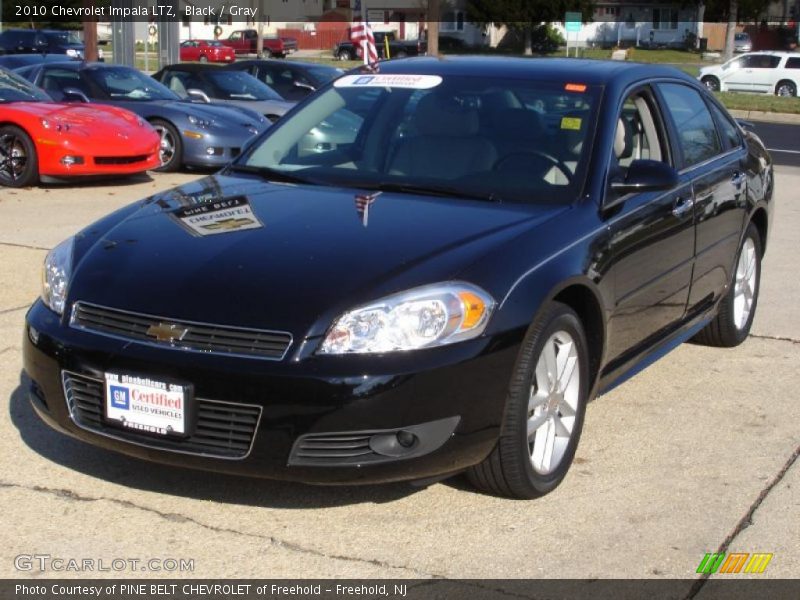 Black / Gray 2010 Chevrolet Impala LTZ