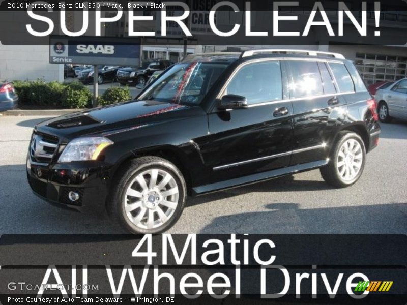 Black / Black 2010 Mercedes-Benz GLK 350 4Matic