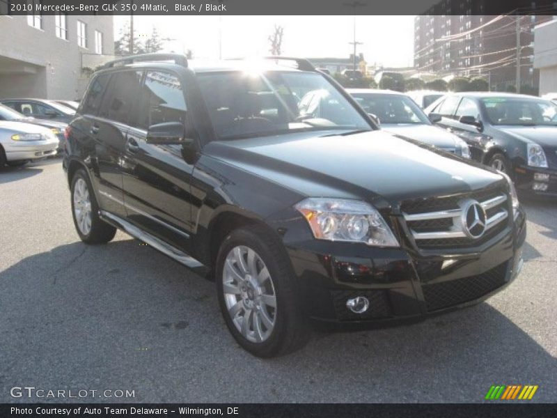 Black / Black 2010 Mercedes-Benz GLK 350 4Matic