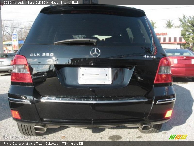 Black / Black 2010 Mercedes-Benz GLK 350 4Matic