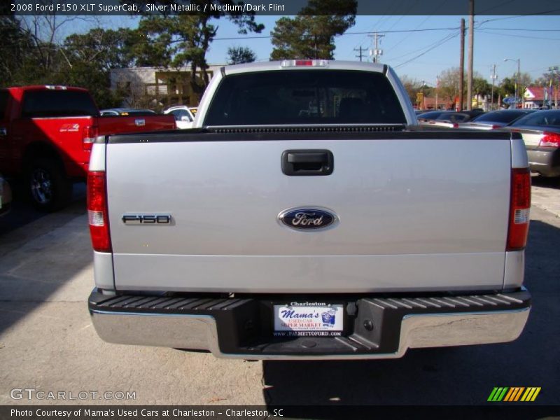 Silver Metallic / Medium/Dark Flint 2008 Ford F150 XLT SuperCab