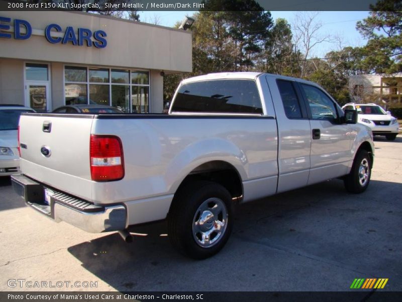 Silver Metallic / Medium/Dark Flint 2008 Ford F150 XLT SuperCab