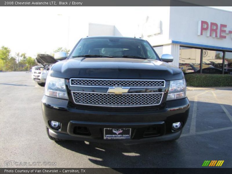 Black / Ebony 2008 Chevrolet Avalanche LTZ