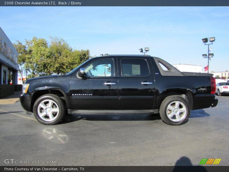 Black / Ebony 2008 Chevrolet Avalanche LTZ