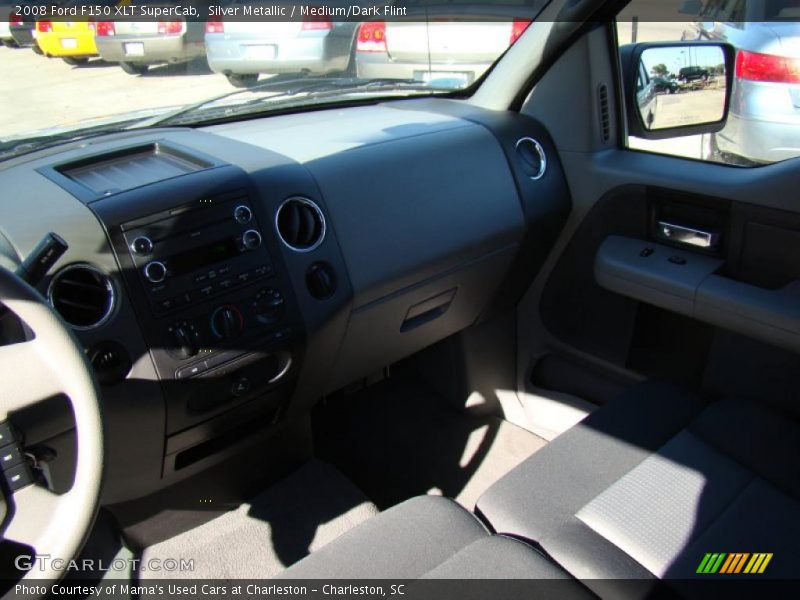 Silver Metallic / Medium/Dark Flint 2008 Ford F150 XLT SuperCab