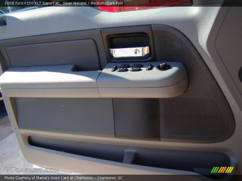 Silver Metallic / Medium/Dark Flint 2008 Ford F150 XLT SuperCab
