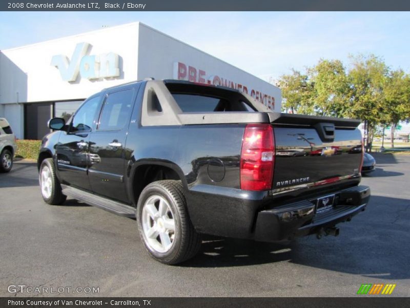 Black / Ebony 2008 Chevrolet Avalanche LTZ