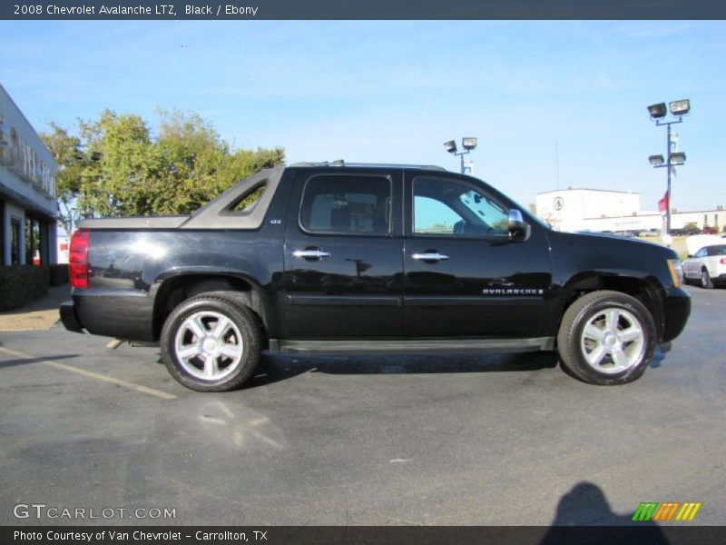Black / Ebony 2008 Chevrolet Avalanche LTZ