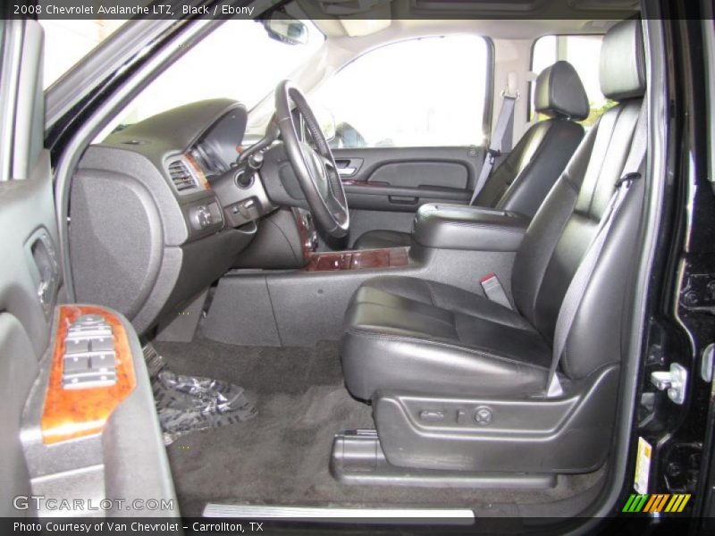 Black / Ebony 2008 Chevrolet Avalanche LTZ