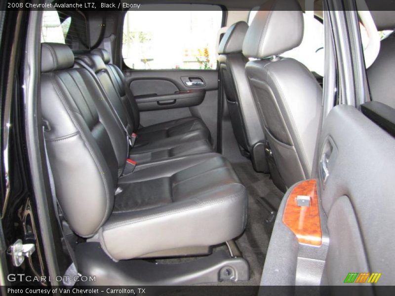Black / Ebony 2008 Chevrolet Avalanche LTZ