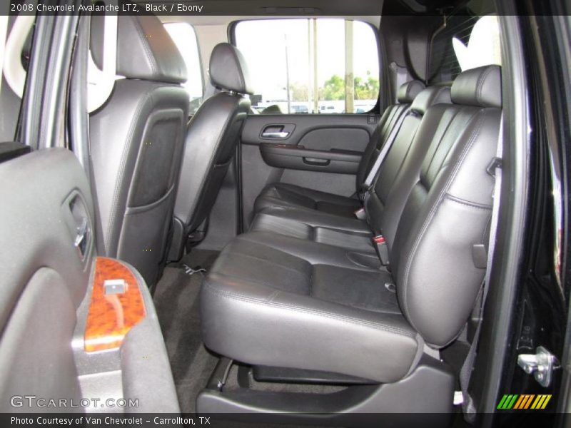 Black / Ebony 2008 Chevrolet Avalanche LTZ