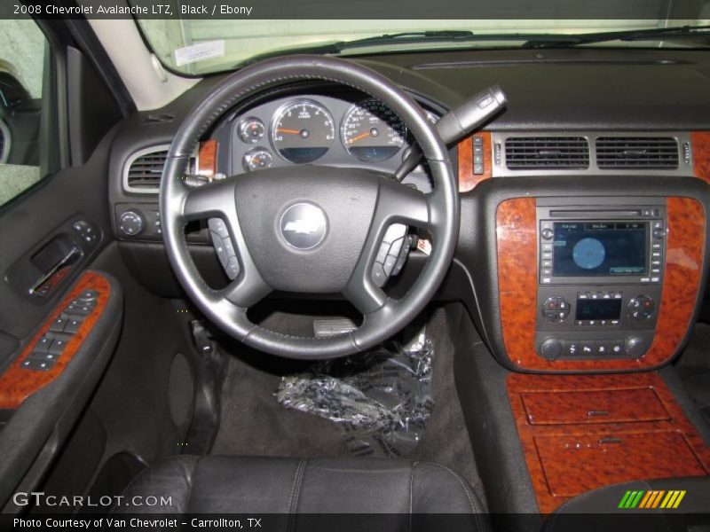 Black / Ebony 2008 Chevrolet Avalanche LTZ
