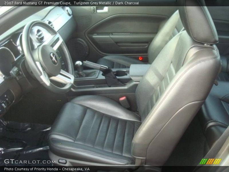  2007 Mustang GT Premium Coupe Dark Charcoal Interior