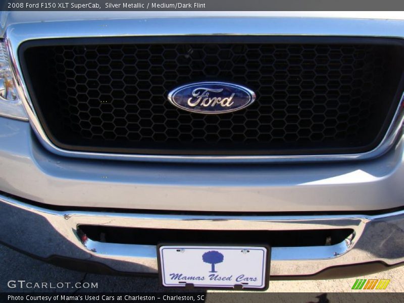 Silver Metallic / Medium/Dark Flint 2008 Ford F150 XLT SuperCab