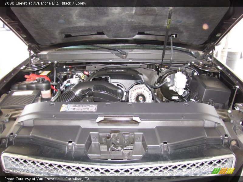 Black / Ebony 2008 Chevrolet Avalanche LTZ