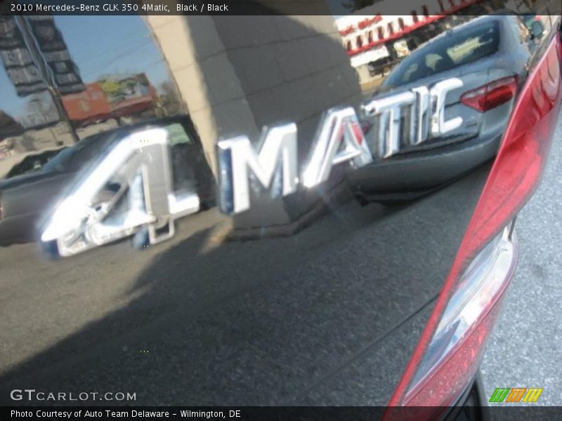 Black / Black 2010 Mercedes-Benz GLK 350 4Matic
