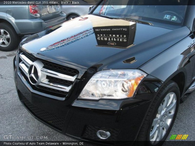 Black / Black 2010 Mercedes-Benz GLK 350 4Matic