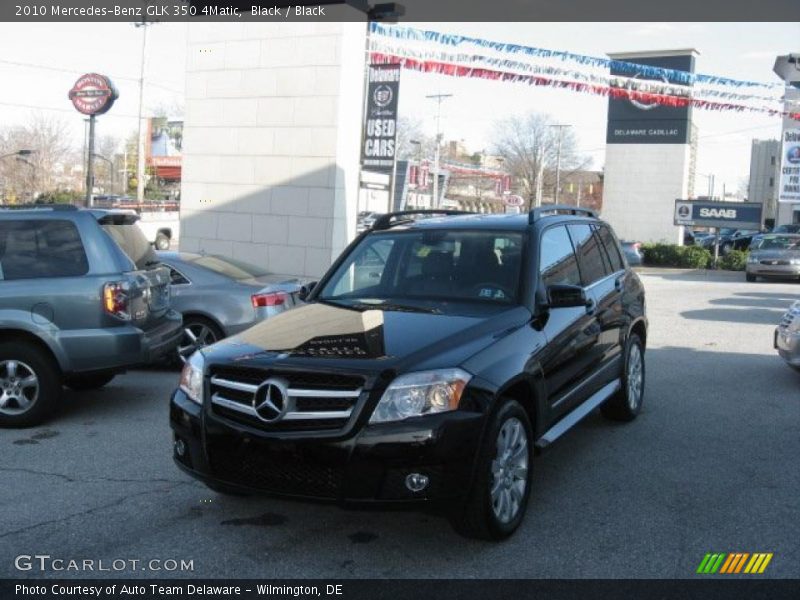 Black / Black 2010 Mercedes-Benz GLK 350 4Matic