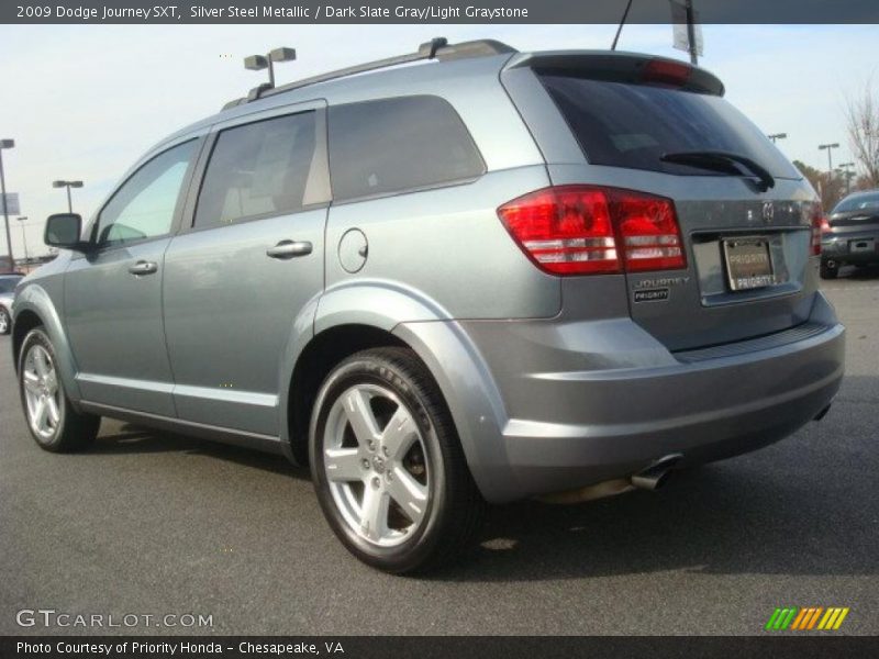 Silver Steel Metallic / Dark Slate Gray/Light Graystone 2009 Dodge Journey SXT