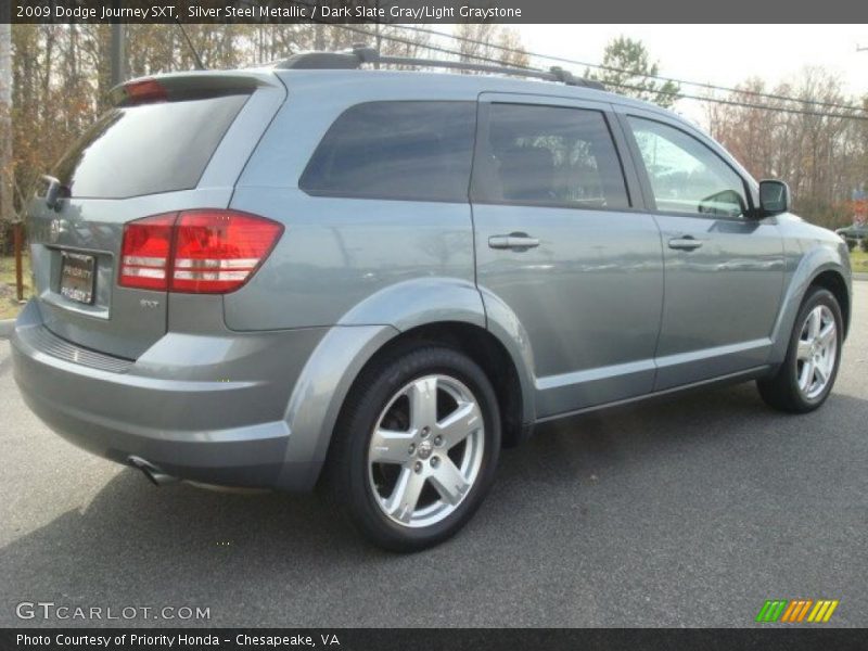 Silver Steel Metallic / Dark Slate Gray/Light Graystone 2009 Dodge Journey SXT