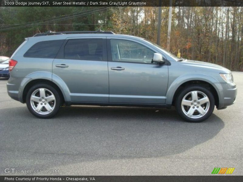 Silver Steel Metallic / Dark Slate Gray/Light Graystone 2009 Dodge Journey SXT