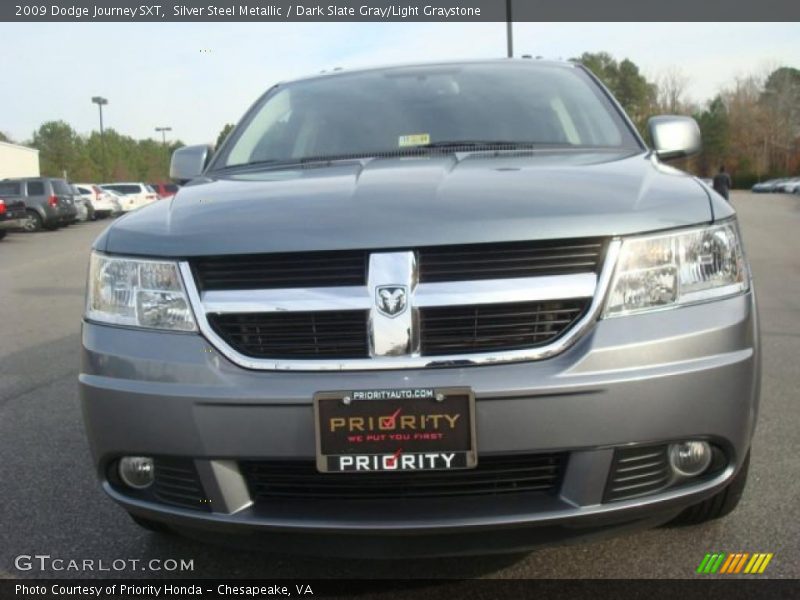 Silver Steel Metallic / Dark Slate Gray/Light Graystone 2009 Dodge Journey SXT